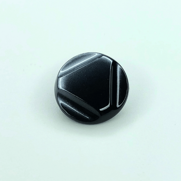Knopf - 23 mm - grau mit Farbverlauf